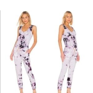 n:PHILANTHROPY Lavender Tie-Dye Romper